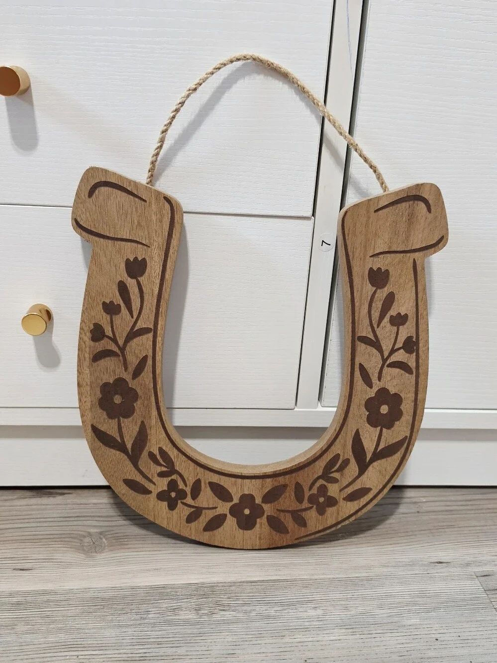 Target Bullseye Playground 2026 Wooden Decor Sign - Horseshoe